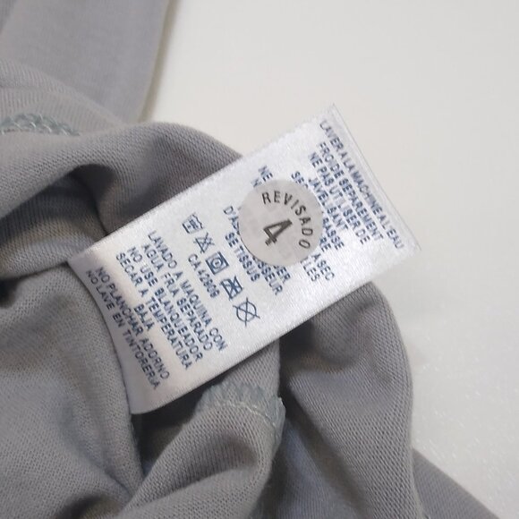 Vietnam Era Veteran Embossed Eagle VetFriends Gray Polo Vapor Apparel Shirt EUC - Picture 6 of 7